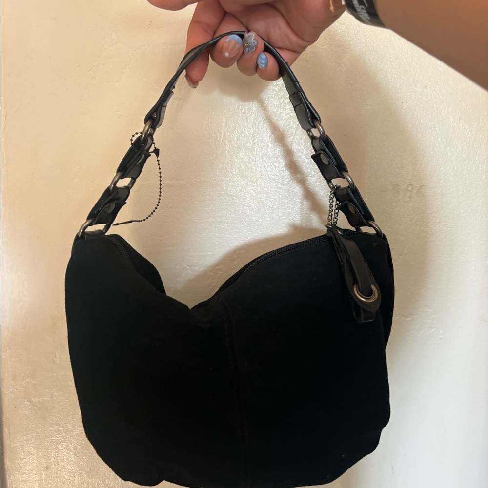 Isaac Mizrahi Black Hobo Bag